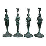 MAITLAND-SMITH FOUR SEASONS CANDLE STICKS